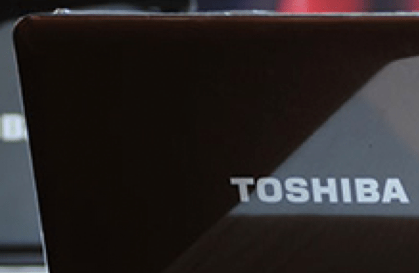 Toshiba Laptop image back