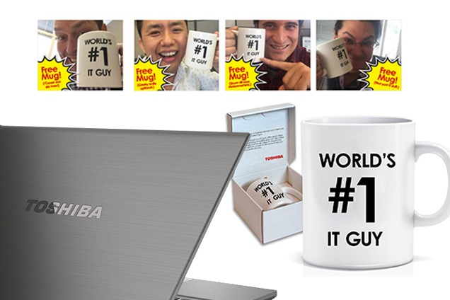 Toshiba Coffee Mug Creative for employees