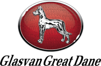 Glasvan Great Dane Logo